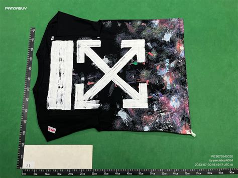 off white galaxy tee fake